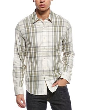 Vince Plaid Shirt - Grey