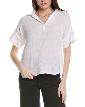 Michael Stars Gigi Popover Top - White