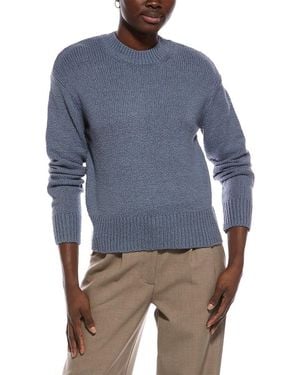 Vince Boucle Jumper - Blue