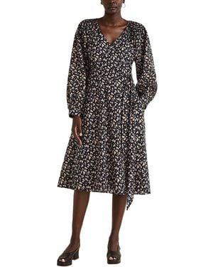 Merlette Ilya Print Dress - Black