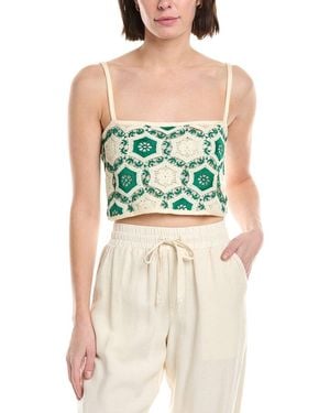 Agua Bendita Vicky Ventura Top - Green