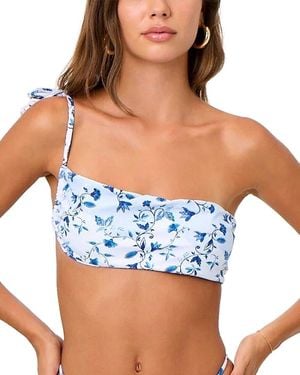 La Porte Aubre Multiway Bikini Top - Blue