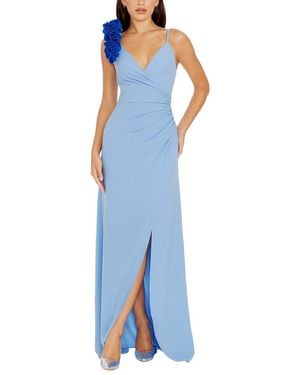Dress the Population Camelia Maxi Dress - Blue