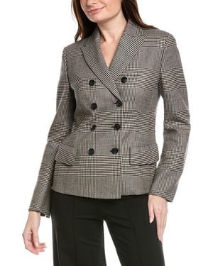Akris Glorie Wool Blazer - Grey