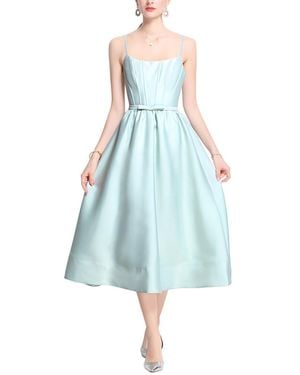 DZA Midi Dress - Blue