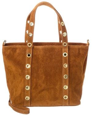 Persaman New York Suede Tote - Brown