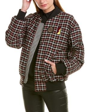Nicole Miller Artelier Bomber Jacket - Multicolour
