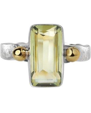 TIRAMISU Amethyst Ring - White