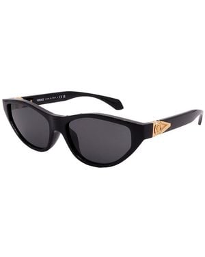 Versace Ve4491U 56Mm Sunglasses - Black