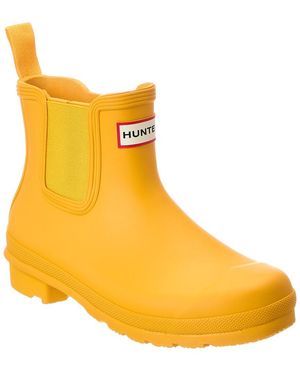 HUNTER Original Chelsea Boot - Yellow