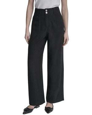 DKNY Crinkle Dressing Trouser - Black