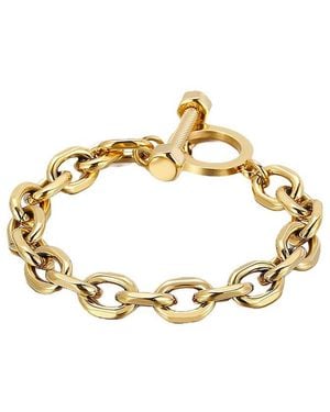 jean claude Stainless Steel Toggle Bracelet - Metallic
