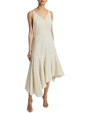 Santorelli Fit And Flare Dress - Natural