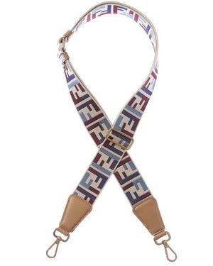 Fendi Strap You Shoulder Strap - Metallic