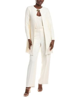 Oscar de la Renta Coat - White