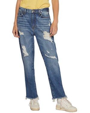 Current/Elliott Boyfriend Dunes Destructed Jean - Blue