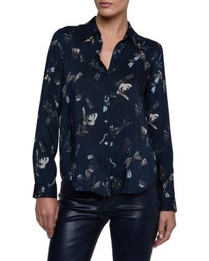 L'Agence Holly Blouse - Blue