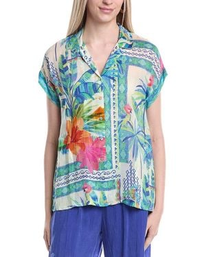 Johnny Was Melissa Top - Blue