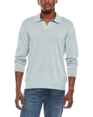 J.McLaughlin Amalfi Polo Jumper - Blue