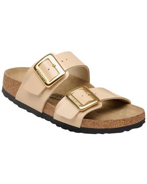 Birkenstock Sydney Luxe Narrow Buckle Birko-Flor Sandal - White