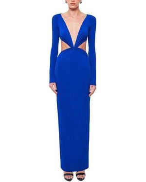 OW Collection Midnight Maxi Dress - Blue