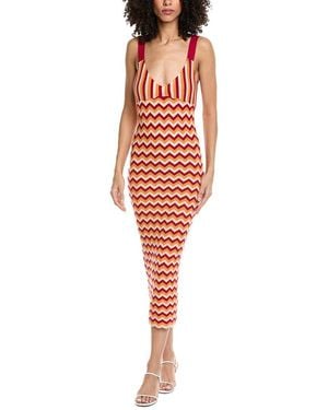 Amanda Uprichard Daiquiri Maxi Dress - Red