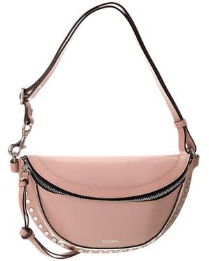 Isabel Marant Skano Leather Belt Bag - Pink