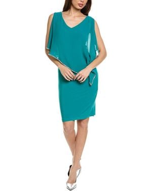 Joseph Ribkoff Popover Cocktail Dress - Blue