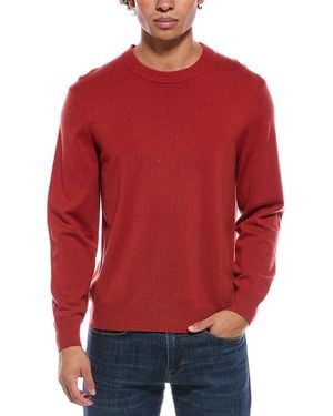 Theory Hilles Cashmere Crewneck Jumper - Red