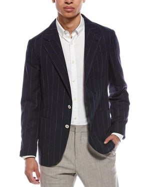 Brunello Cucinelli Wool-blend Blazer - Blue