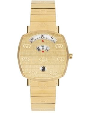 Gucci Unisex Grip Watch - Metallic