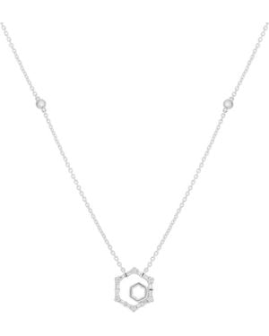Diana M. Jewels 14K 0.22 Ct. Tw. Diamond Necklace - White