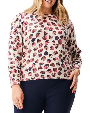 NIC+ZOE Nic+zoe Plus Pullover - Red