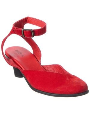 Arche Aganis Leather Pump - Red