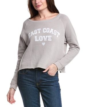 Prince Peter Graphic Cropped Sweatshirt - Blue