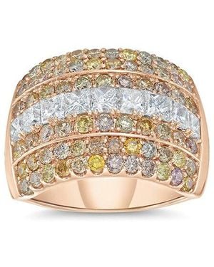 John DiGangi 14K Rose 3.00 Ct. Tw. Diamond Ring - White