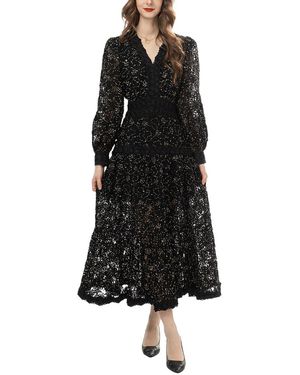 LIONELLO SALVI Maxi Dress - Black