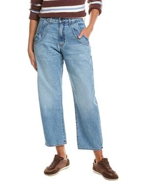ASKK NY Lenox Blondie Barrel Jean - Blue