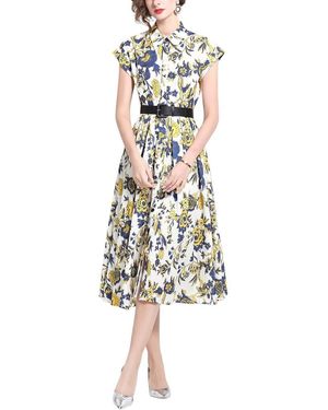 Kaimilan Midi Dress - White