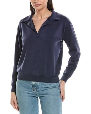 Ariella V-Neck Pullover - Blue