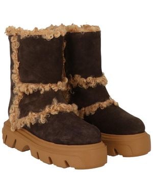 Casadei Dolomiti Suede Boot - Brown