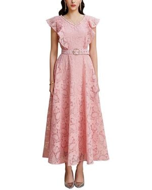 Kaimilan Midi Dress - Pink