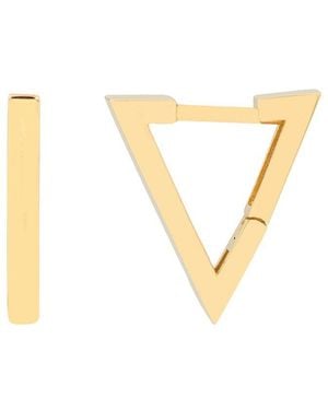 HAWLEY ST 14K Hoop Earrings - White
