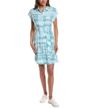 Ichi Vianca Shirtdress - Blue