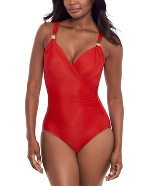 Miraclesuit Razzle Dazzle Siren One-Piece - Red