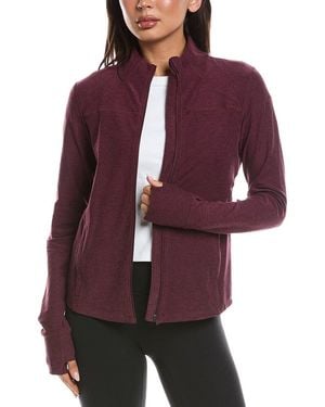 Beyond Yoga Spacedye Trails Active Jacket - Purple