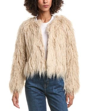Saltwater Luxe Shaggy Jacket - Blue