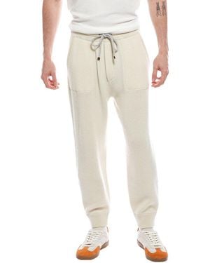 Brunello Cucinelli Cashmere Pant - Natural
