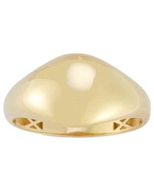 Ember Fine Jewelry 14K Dome Ring - White