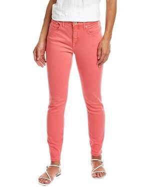 Vineyard Vines Jamie High-rise Garment-dyed Jean - Red